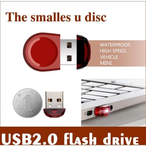 Super mini usb flash drive pen drive 4GB 8GB 16GB 32GB 64GB car memory stick coin pendrive 128GB 256GB U stick