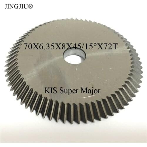 Milling Cutter(70x6.35x8)for KIS Super Major Key Cutting Machine