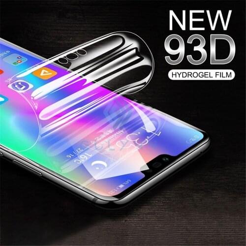 93D Hydrogel Film Screen Protector For Huawei P40 P30 Mate 30 Pro Soft Film On Nova 5 5i 5T 6 7 7SE Not Glass Honor 20 20S 30 S