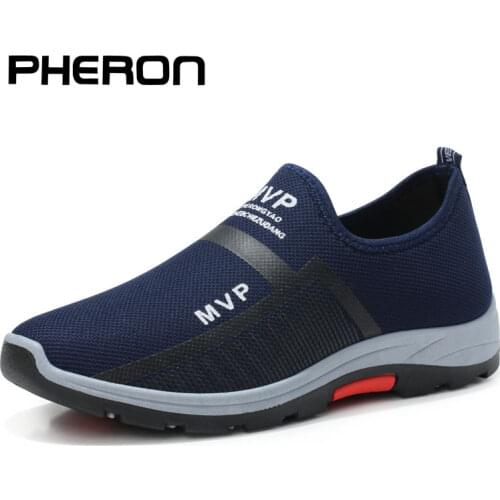 Summer Mesh Men Shoes Lightweight Sneakers Men Fashion Casual Walking Shoes Breathable Slip on Mens Loafers Zapatillas Hombre