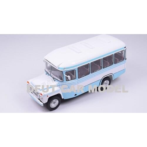 Diecast 1:43 Alloy Pull Back Toy KAVZ-685 Russian bus Car Model Of Childrens Toy Cars Original Package For Kids Toys For Collec