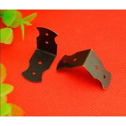 Hardware Corner Brackets 24*14MM antique jewelry box wooden box accessories wrapping strip edge antique