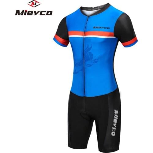 2019 Triathlon Suit Men Jersey Set Outdoor Sport Clothes MTB Bike Skinsuit Swimming Running Cycling Jersey Man Cycling Clothing