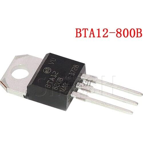 10pcs BTA12-800B TO-220 BTA12-800 TO220 BTA12 12-800B new original