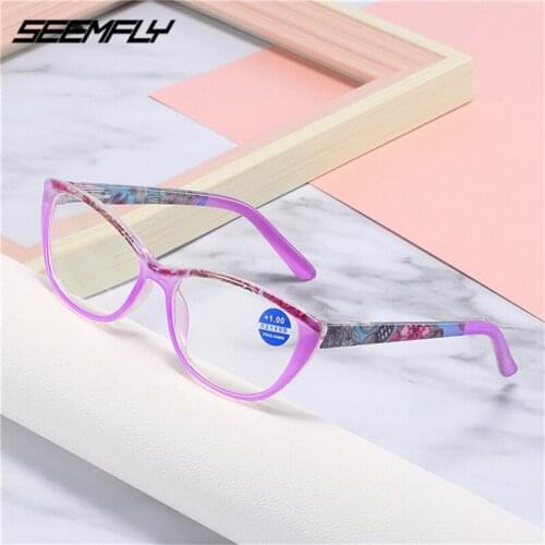 Seemfly Unisex Anti Blue Rays Reading Glasses Fashion Colorful Full Frame Presbyopic Far Sight Goggle Eyewear +1.0 To +3.5 New