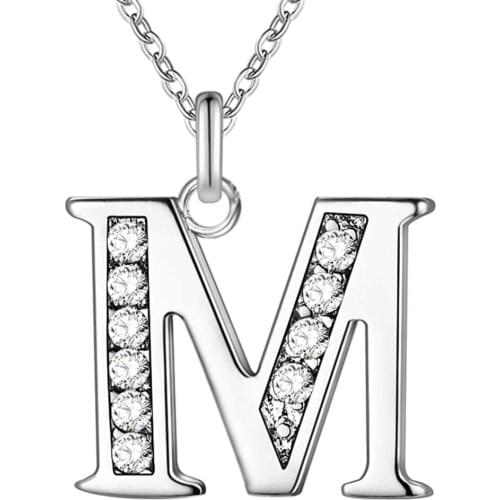 Wholesale Charm Silver Color Pendants For Women Fashion Jewelry Necklace Lady Fashion Jewelry Pendant M AN219/aybajpia