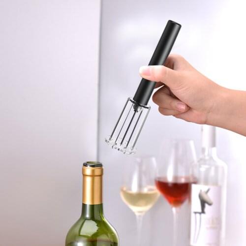 Red Wine Opener Restaurant Kitchen Tools Stainless Steel Pin Air Pump Red Wine Bottle Opener Corks Remover Kitchen Tools
