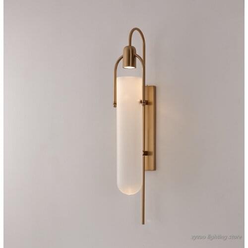 Modern Simple Living Room Led Wall Lamps Bedroom Bedside Wall Lights Fixtures Parlor Wall Deco Indoor Decor Lights Bathroom Lamp