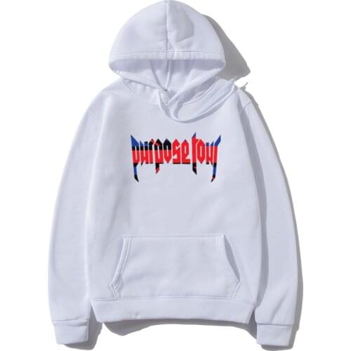 Men Hoodies Sweatshirts Casual Sweat Homme Hoodie Hooded Man Letters Justin Bieber Purpose Tour Hip Hop Streetwear Male Hoodie