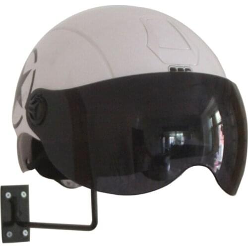 Bicycle Motorcycle Helmet Display Stand Wall Mount Holder Sports Cycling Hat Storage Rack Space Saver Organizer Riding Cap