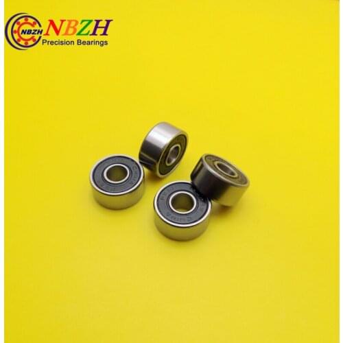 High Quality 1601-2RS bearing 3/16" x 11/16" x5/16" inch 4.762 x17.462*7.938mm miniature inch shielded ball bearing