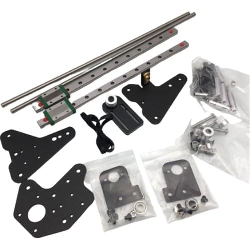 1set simple BLV Creality Ender 3 Pro dual Z axis single NEMA17 motor MGN12H linear rail mod kit