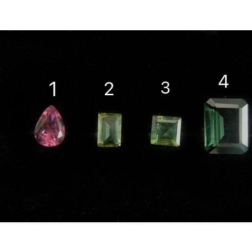 1pcs tourmaline Ring surface tangent plane