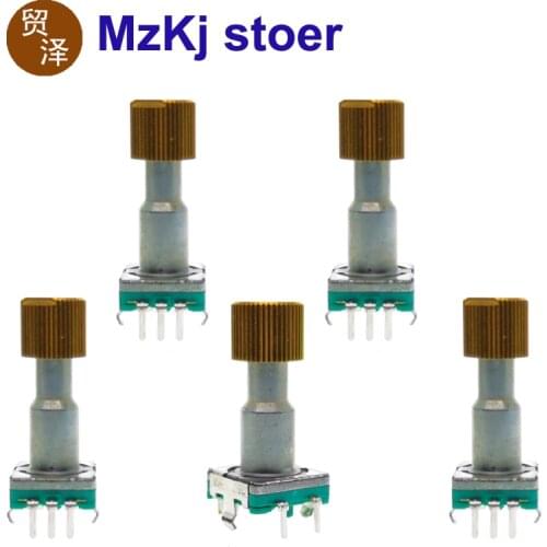 10PCS EC11 HOT NEW ALPS EC11G-30 Encoder Highlander Volkswagen Buick FOR Car Navigation Volume Knob Button CD Audio