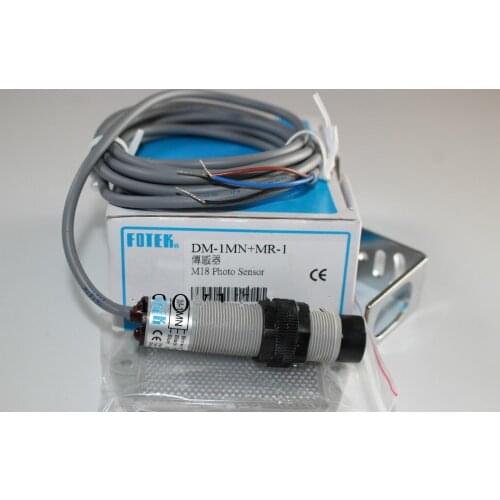 100% New Original Fotk Cylindrical Photoelectric Sensor DM-1MN DM-1MN + MR-1