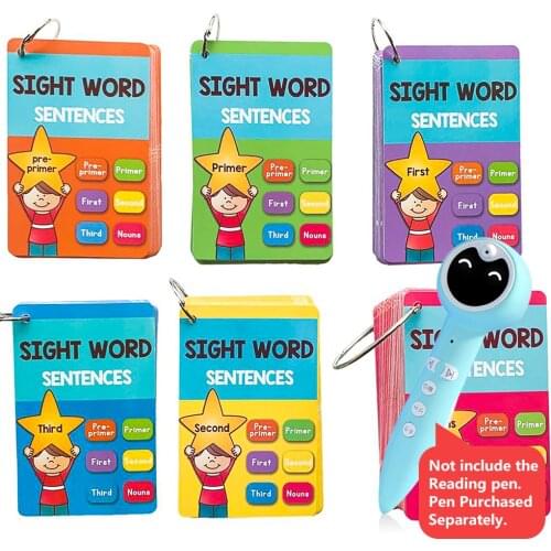 315Pcs /set Sight Words Learning Card Games Puzzles for Kids Children Toys Brain Games Juegos Educativos Early Educational Toy
