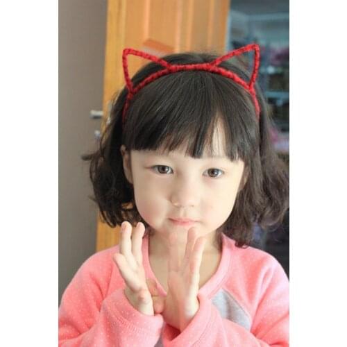 20pcs/lot Party Supplies Princess Cat Kitty Headdress Hairband Decors Wedding Birthday Festival Cosplay Decors Favors