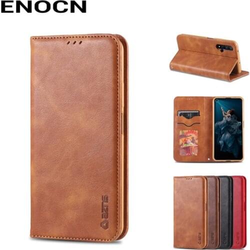 Magnetic Flip Case For Huawei Honor 20 Case Huawei Honor 20Pro Cover Luxury Leather Wallet Phone Case