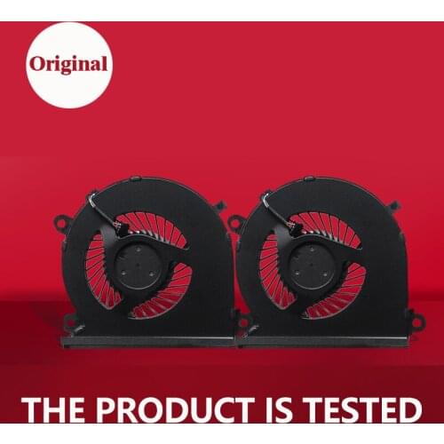 New laptop CPU GPU cooling fan Cooler for ThundeRobot TR 911Air 911 Air fan cooler 0FL0F0000H FCN4INLAFAST003A