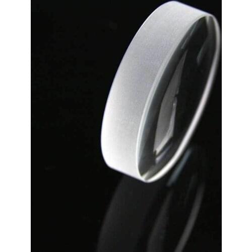 Optical Plano-convex Lens Diameter 30mm Focal Length 118mm Center Thickness 4.7mm Edge Thickness 2.8mm UV Fused Silica Lens