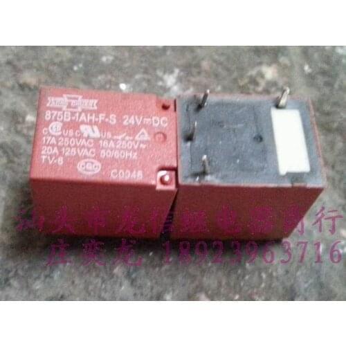 Relay 875B-1AH-F-S 24VDC 22F-1A