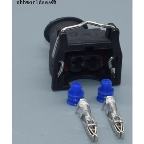 Shhworldsea 2pin 3.5mm Auto Electri waterproof wireharness plug harness connector 1928402571