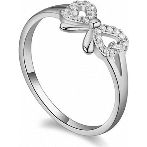 TRACYSWING Real Austrian Crystals Brand AAA Zirconia Micro Inlays Fashion Ring for women New Geometric Th-108726