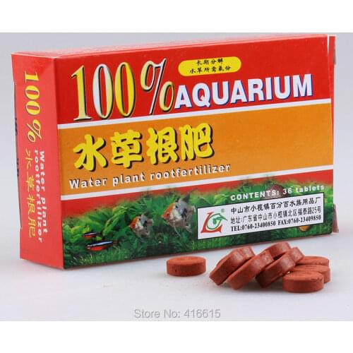 High Quality Slow-Release Aquarium Plants Fertilizer 36 Tablets Aquatic Root Fertilizer For Water Plant Freshwater Fish Tank
