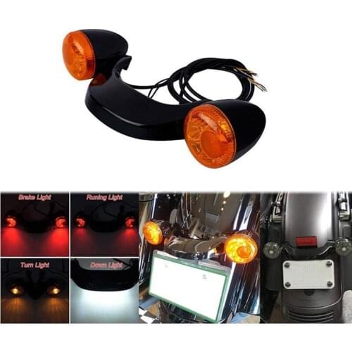 Motorcycle Rear Brake Taillight Turn Signals Bar for Road Glide FLTRX FLHX 2010-2021 Road King 2017-2021