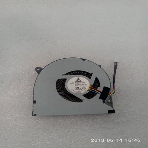 2PCS Cpu Fan For Asus Q400 Q400A U47 U47A U47VC Cpu Cooling Fan KDB0705HB-BK1R DC05V 0.40A