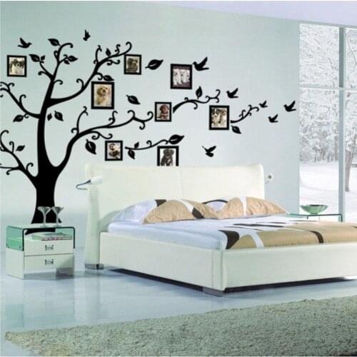 New Style 50*70cm Large Photo Tree Wall StickersHome Decor Living Room Bedroom DIY 3d Wall Art Decals Family Frame Murals Decor