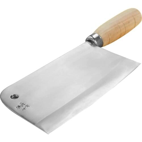 Kitchen chef slicing knives handmade forged stainless steel bone chopping knife chinese cleaver knife meat fish vegetable knife