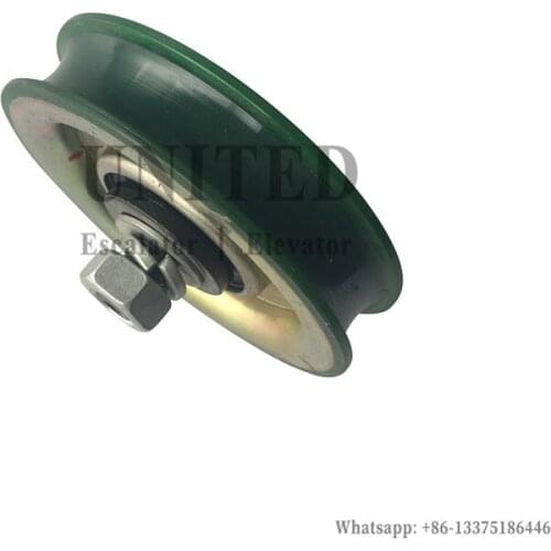 Elevator Rope Roller for OAK44 & OAK45 Doors KMOAK45-RZ KM86226G01 OD85mm W19mm Bearing 6203RS Axle 15mm