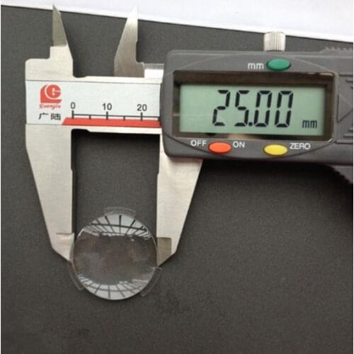 25mm biconvex lens with flaps 45mm focal length virtual reality 3D lenses,google cardboard lens