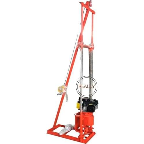 Small Gasoline Well Drilling Water Drilling Machine Portable Water Drilling Rig Machine