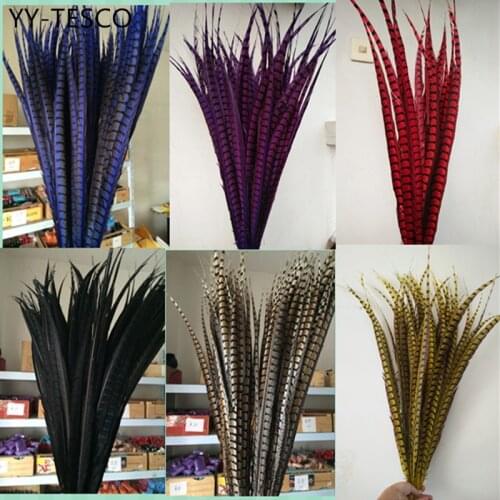 10pcs 28-32 inche/70-80cm natural Lady Amherst Pheasant Feather pheasant feathers for carnival party costumes cosplay decoration