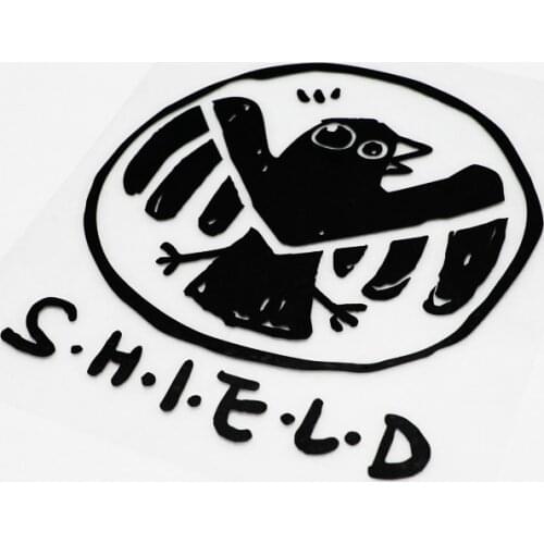 NO.S112 SHIELD Symbol Popular Car Trunk Car Window Car Body Reflective Stickers Motorcycle Trunk Decals