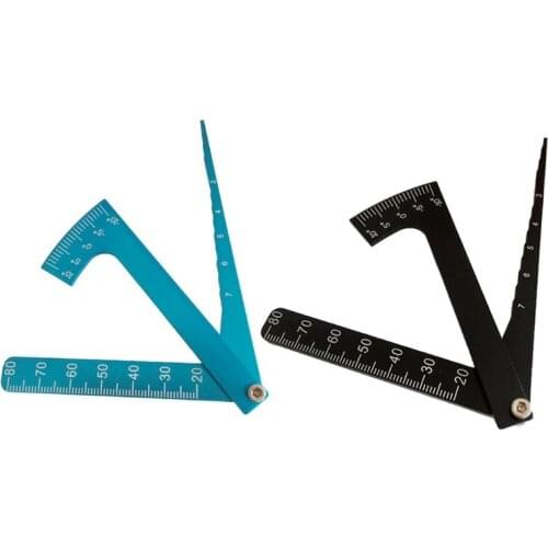 Adjustable Wheel Rim Camber Height Tires Angle Balance Rulers for RC Car Parts