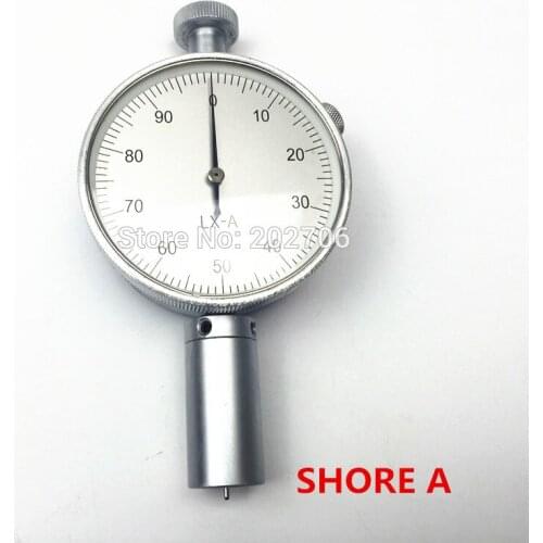 Rubber silica gel plastic Hardness Testers LX-A / LX-C / LX-D Shore Durometer Shore A shore C Shore D with angle