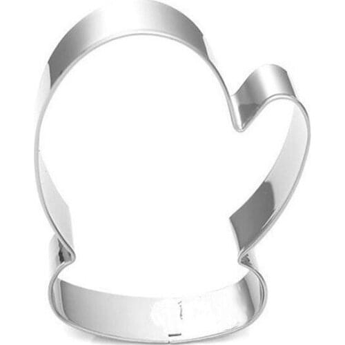 Christmas gloves Cookie Tools Cake Stencil Kitchen Cupcake Decoration Template Mold Cookie Coffee Stencil Mold Baking Fondant