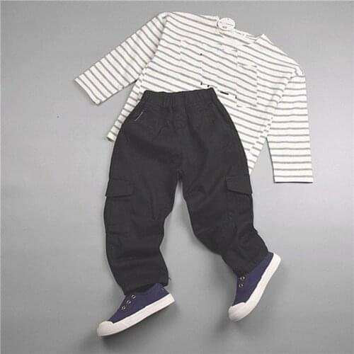 Baby Boys Pants Toddler Kids Spring Autumn Cotton Clothes Trousers For Childrens Pants