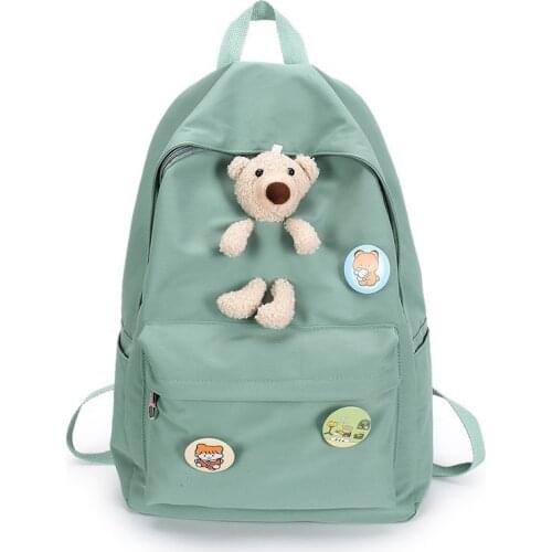 2020 Cute Fashion Shoulder Bags Female Waterproof Cross Body Bags Large Capacity Teen Travel School Bag Man Nylon Shoulder Bag