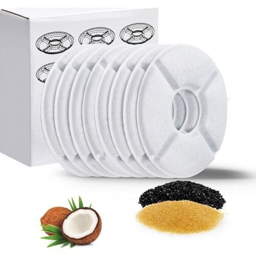 1/8/12pcs Replaced Activated Carbon Filters For Cat Water Drinking Fountain Replaced Filters Drinking Dispenser Replacement