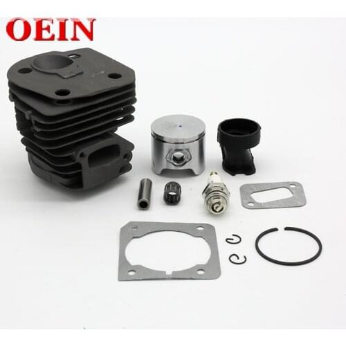 44mm Cylinder Head Piston Gasket Kit For HUSQVARNA 350 351 353 345 340 346XP Chainsaw Engine Motor Rebuild OEM 537253002