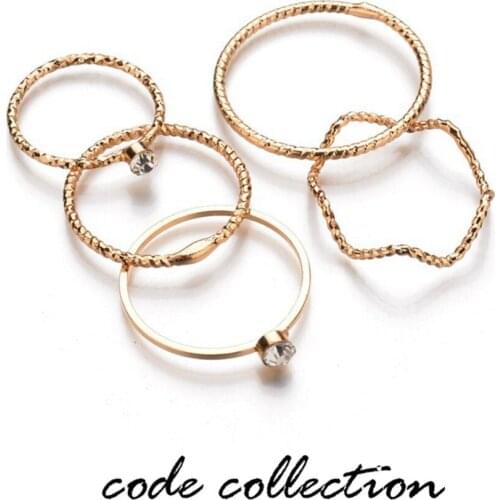 Кольца с кристаллами CODE COLLECTION China At AliExpress