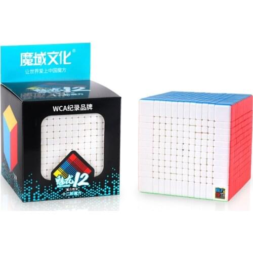 MOYU MF8866 Brand 12x12x12 Magic Cube Educational Toys for Children Speed Cube Professional Toys for Adults Cubo Magico