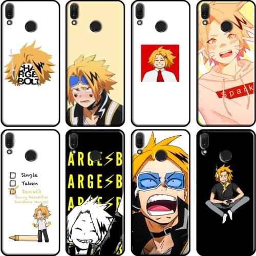 My Hero Academia Denki Kaminari Soft For Huawei Y7A Y6P Y5P 2020 Y3 II Y9 Y7 Y5 Y6 Prime 2018 2017 2019 Nova 3i 5T Case
