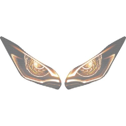 For Kawasaki Versys 650 Versys650 KLE650 KLE 650 Motorcycle 3D Front Fairing Headlight Stickers Accessories