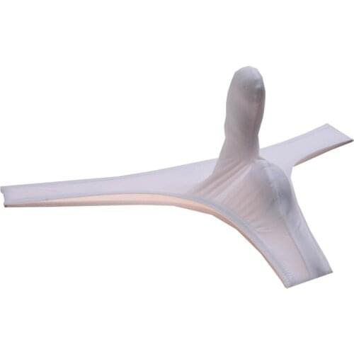 Sexy Bikini Mens Thongs Underwear Enhanced Penis Pouch Smooth Soft Ice Silk G-Strings Male Thong Underwear Men Tanga Stretch