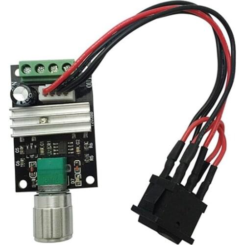 PWM DC Motor Speed Controller Adjustable Normal-Reverse Switch Adjustable Switch